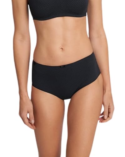 Susa Body mit Bügel Montreal I Softer Damenbody aus Nyon I Elastischer Bodysuit mit hohem I Gefütterter Schritt I Mit Häkchenverschluss I schwarz I 80D von Susa