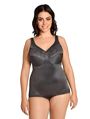 Susa Damen Korselett mit Shape-Effekt Body, anthrazit, 100B von Susa