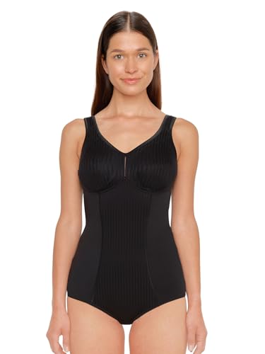 Susa Body ohne Bügel Cremana I Body Shapewear Damen stark formend I Frauen Mieder I Softer Bodysuit mit Shaping Effekt I Formt Taille, Bauch und Po von Susa