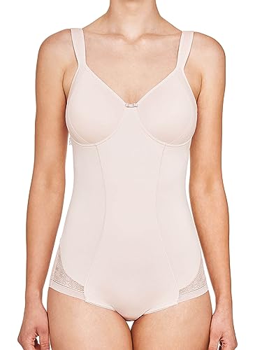 Susa Body ohne Bügel Milano I Body Shapewear Damen stark formend I Frauen Mieder I Softer Bodysuit mit Shaping Effekt I Formt Taille, Bauch und Po von Susa