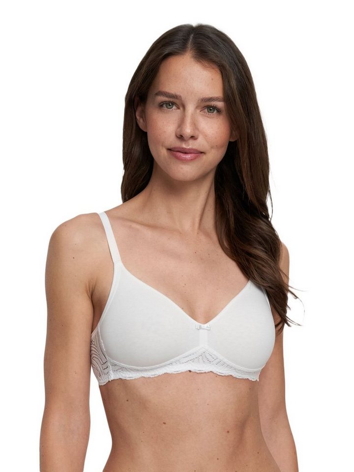 Susa Bügelloser BH BH ohne Bügel Nizza (Stück, 1-tlg) vorgeformte Cups, Uni, keine/nicht relevant, Mikrofaser von Susa