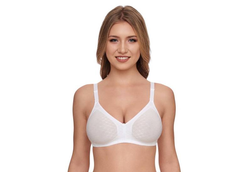 Susa Bügelloser BH Susa Topsy BH ohne Bügel 9481 (75 C Weiss) von Susa