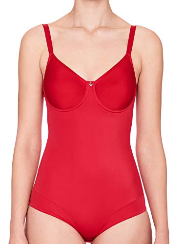 Susa Catania 6552-376 Women's Carmin Red Non-Padded Underwired All In One Body 75D von Susa