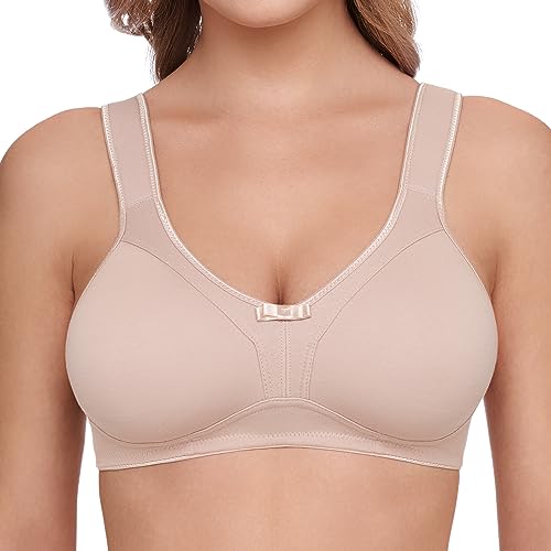 Susa Damen 7619 Bügelloser BH, Blickdicht, Braun (Cappuccino 103), 85B von Susa