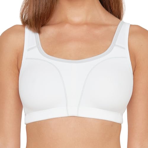 SUSA Damen 7897 Sport-BH, weiß-grau, 95C von SUSA