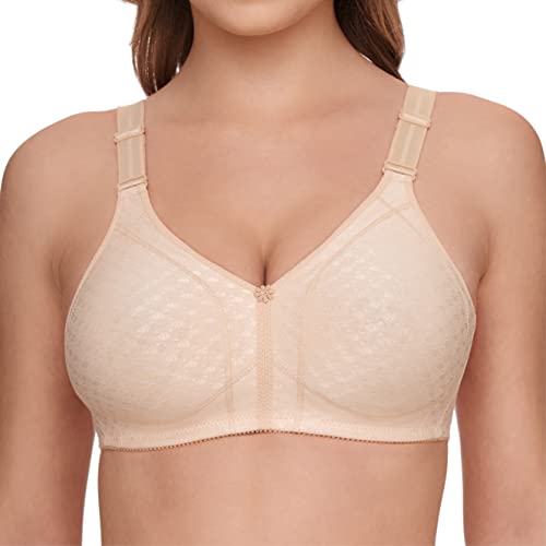 Susa Damen Standard BH, Blickdicht, Hautfarben (010), 80B von Susa