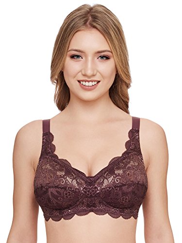 Susa Damen Bügel 7814 Bügelloser BH, Violett (Mauve 128), Keine Angabe(Herstellergröße: 110 B) von Susa