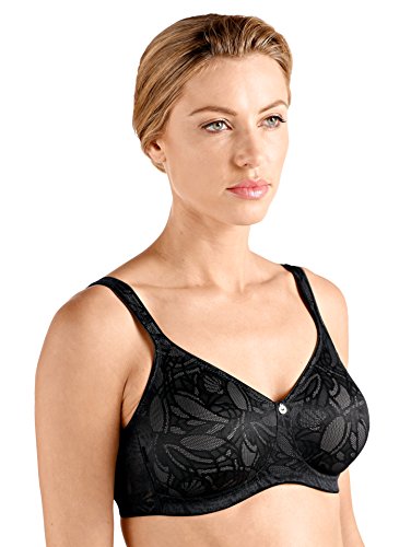 Susa Damen Bügel 8082 Bügelloser BH, Schwarz, 75 C von Susa