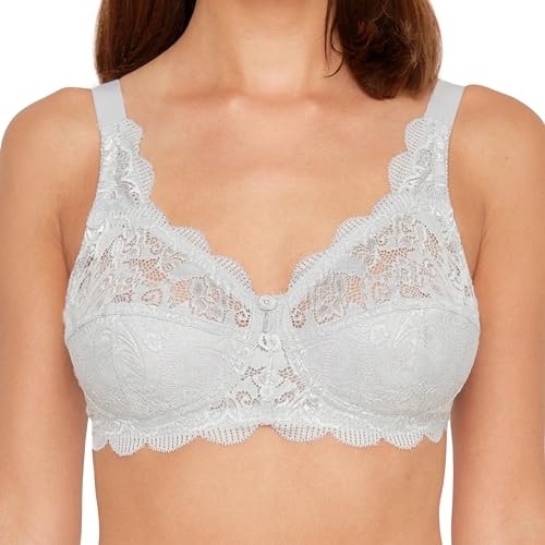 SUSA BH Damen ohne Bügel Latina, Damen-BHs mit genähten Cups & längenverstellbarem Träger, Idealer Halt,Häkchenverschluss von Susa