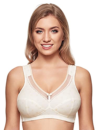 Susa Damen Bügelloser BH, Undurchsichtige, Braun (Skin 288), (Herstellergröße: 120G) von Susa