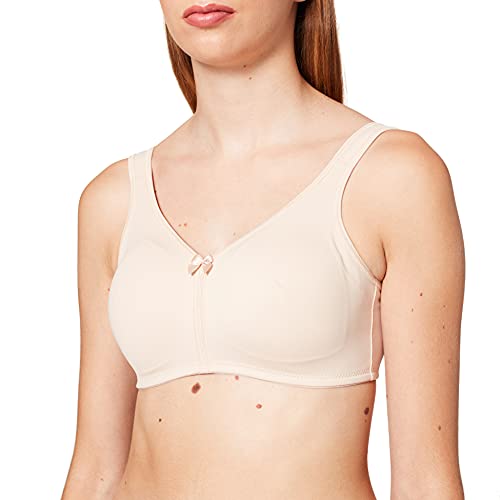 Susa Damen Prothese-beha zonder beugel met voorgevormde zakken BH, Braun (Cappuccino 103), 105B EU von Susa