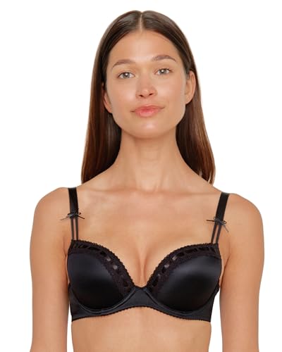 Susa Damen Dirndl-bh 7432 Push-Up BH, Schwarz (Schwarz 004), 75B EU von Susa