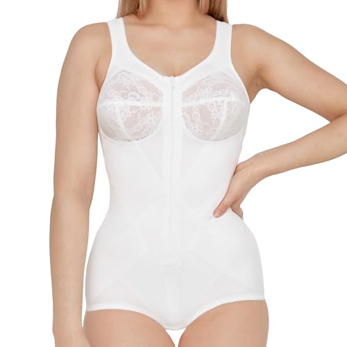 Susa Damen Hosenkorselett Body, Beige (Haut 010), 95B von Susa