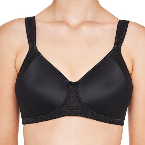 Susa Damen Milano Gepolsterter BH, schwarz, 75E von Susa