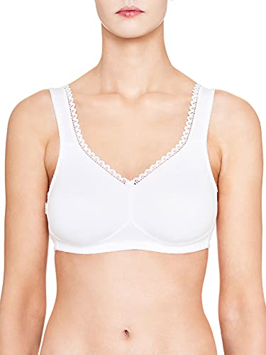 SUSA Damen Organic Cotton BH, Weiß, D90 von Susa