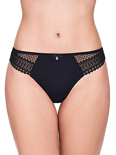 Susa Damen Santorin Unterwäsche, Black, 40 von Susa