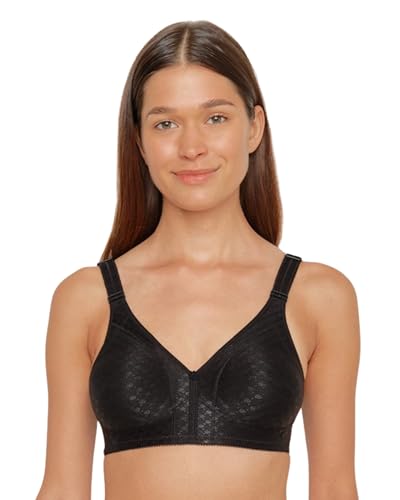 Susa Damen Standard BH, Blickdicht, Schwarz (004), 90D von Susa