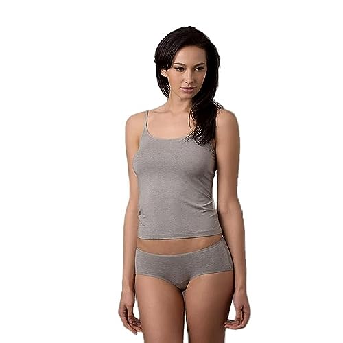 Susa Damen Tanitex t79232 Unterhemd, grau meliert, L von Susa