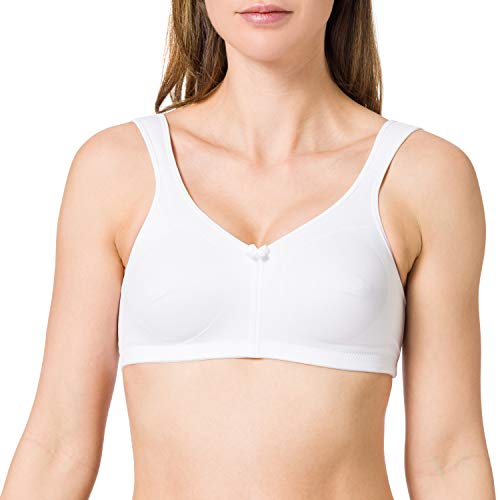 SUSA Damen Topsy BH, Blickdicht, Weiß, B75 von Susa