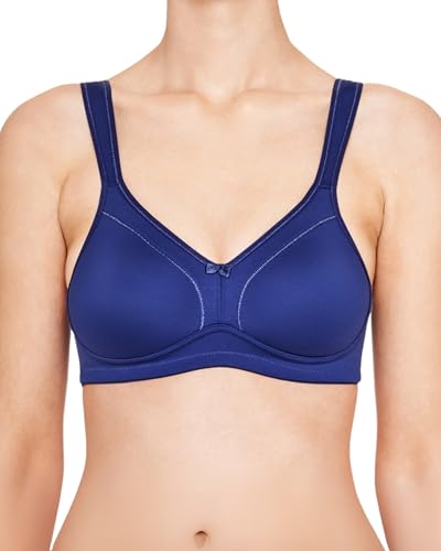 Susa Damen Topsy BHS Ohne Bügel BH, Blickdicht, Marineblau, 75A Susa Damen Topsy BHS Ohne Bügel BH, Blickdicht, Marineblau, 75A von Susa