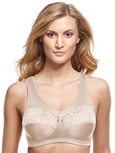 Susa Entlastungs BH Damen ohne Bügel Classics I Damen-BHS mit genähten Cups & Komfortträger I Optimaler Halt, Entlastung von Rücken, Nacken, Schulter I Shell I 85B von Susa