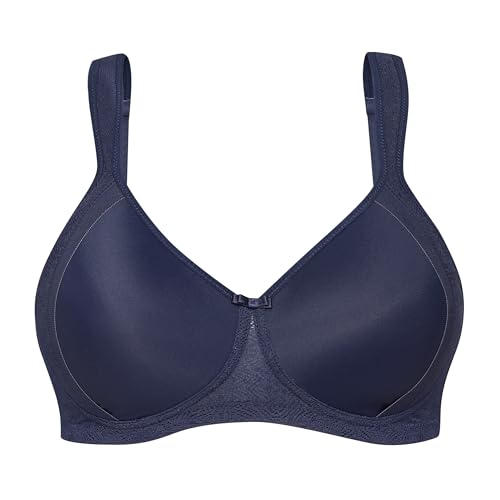 Susa Schalen BH Damen ohne Bügel Milano I Damen-BHS mit nahtlos vorgeformten Cups I Dessous mit optimaler Passform und wunderbarem Hautgefühl I Marine I 80B von Susa