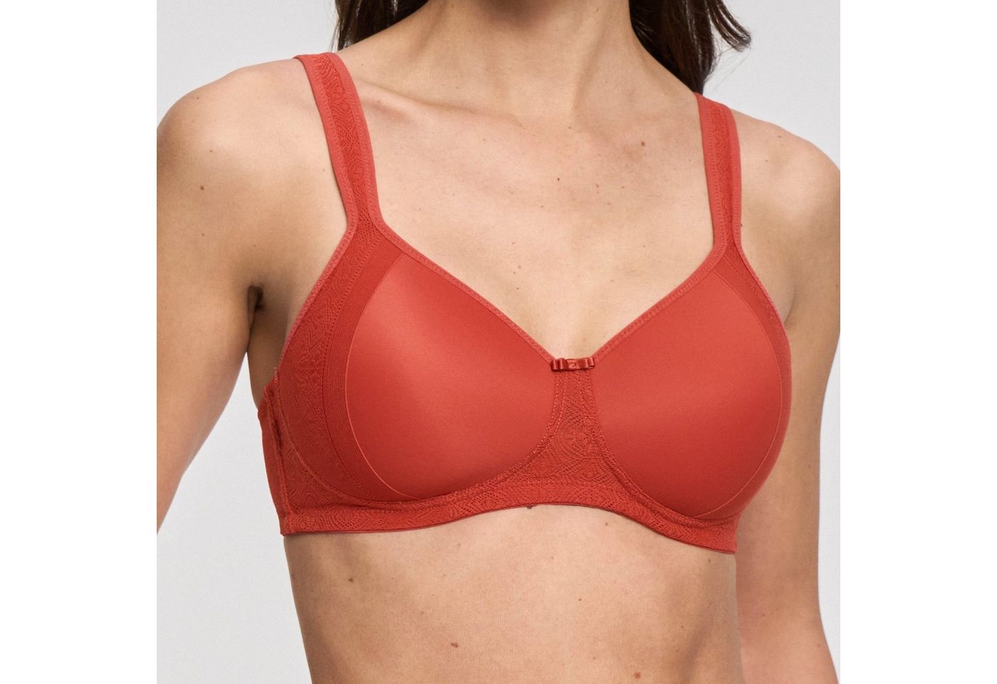 Susa Schalen-BH Susa Milano Schalen-BH ohne Bügel 8194 (85 A Terracotta) von Susa