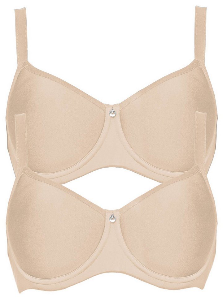 Susa Set: Bügel-BH 2er Pack Spacer BH mit Bügel Catania (Spar-Set, 2-tlg) von Susa