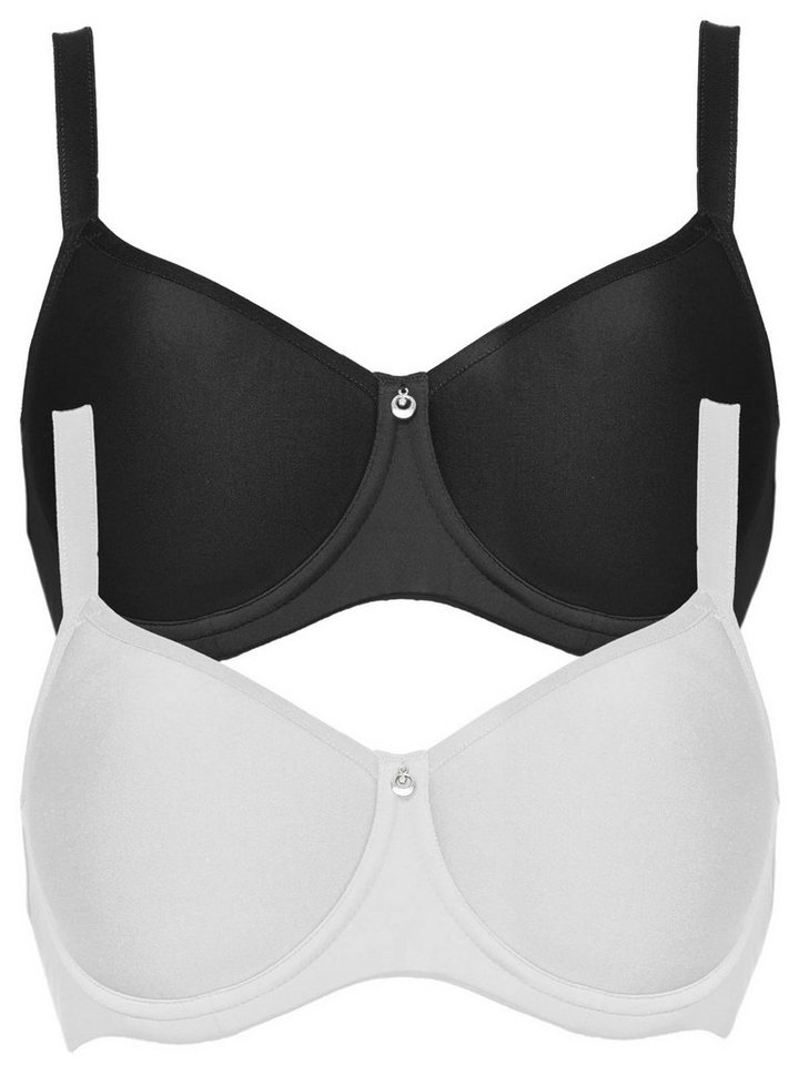 Susa Set: Bügel-BH 2er Pack Spacer BH mit Bügel Catania (Spar-Set, 2-tlg) - von Susa