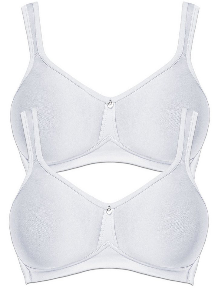 Susa Set: Bügelloser BH 2er Pack Spacer BH ohne Bügel Catania (Spar-Set, 2-tlg) - von Susa