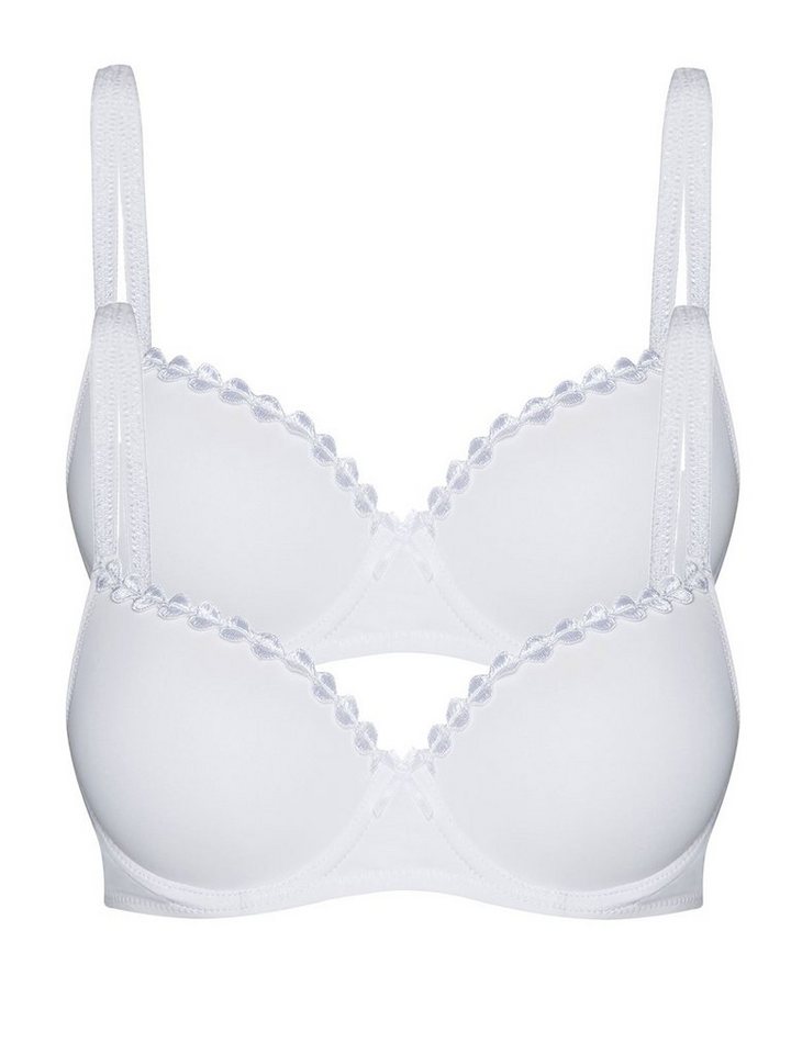 Susa Set: Dirndl-BH 2er Pack Dirndl BH Wiesn Zauber (Spar-Set, 2-tlg) Push up Effekt von Susa