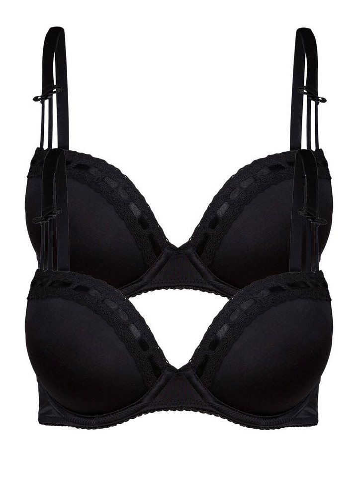 Susa Set: Dirndl-BH 2er Pack Push Up Dirndl BH Wiesn Zauber (Spar-Set, 2-tlg) Push up Effekt von Susa