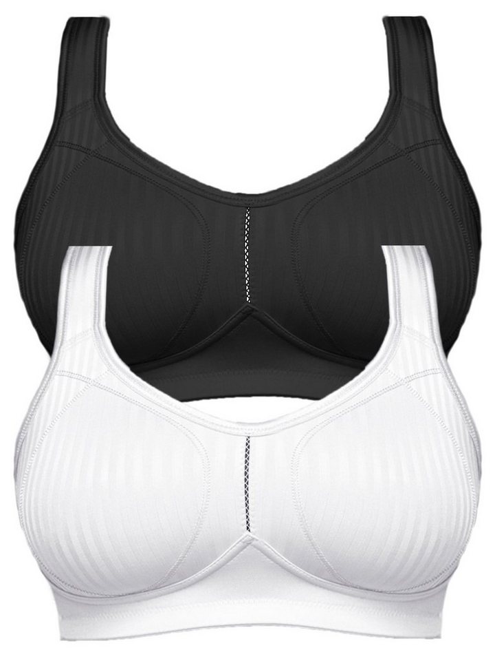 Susa Set: Entlastungs-BH 2er Pack Entlastungs BH Cremona (Spar-Set, 2-tlg) Stützfunktion von Susa