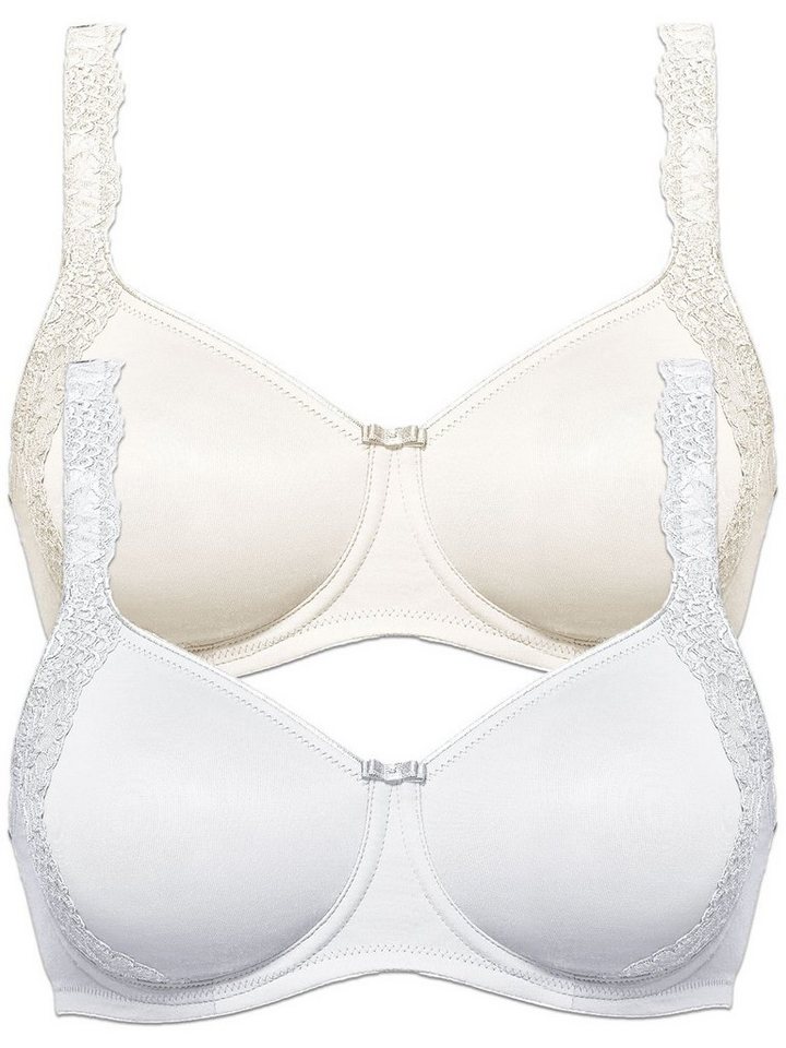 Susa Set: Minimizer-BH 2er Pack Minimizer BH mit Bügel London (Spar-Set, 2-tlg) Stützfunktion von Susa