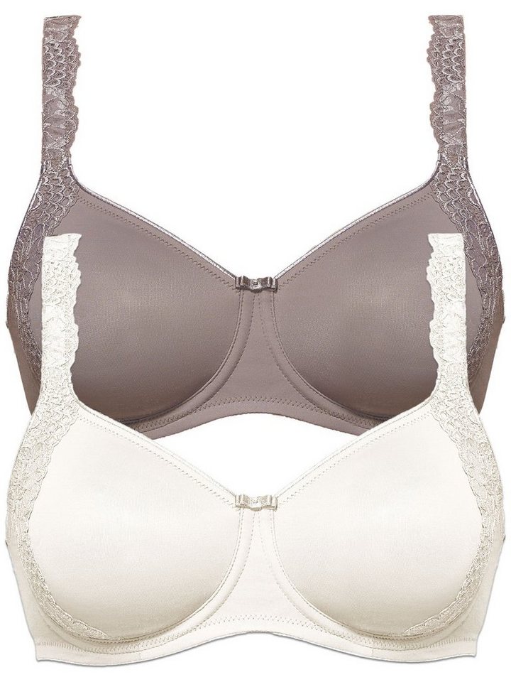 Susa Set: Minimizer-BH 2er Pack Minimizer BH mit Bügel London (Spar-Set, 2-tlg) Stützfunktion von Susa