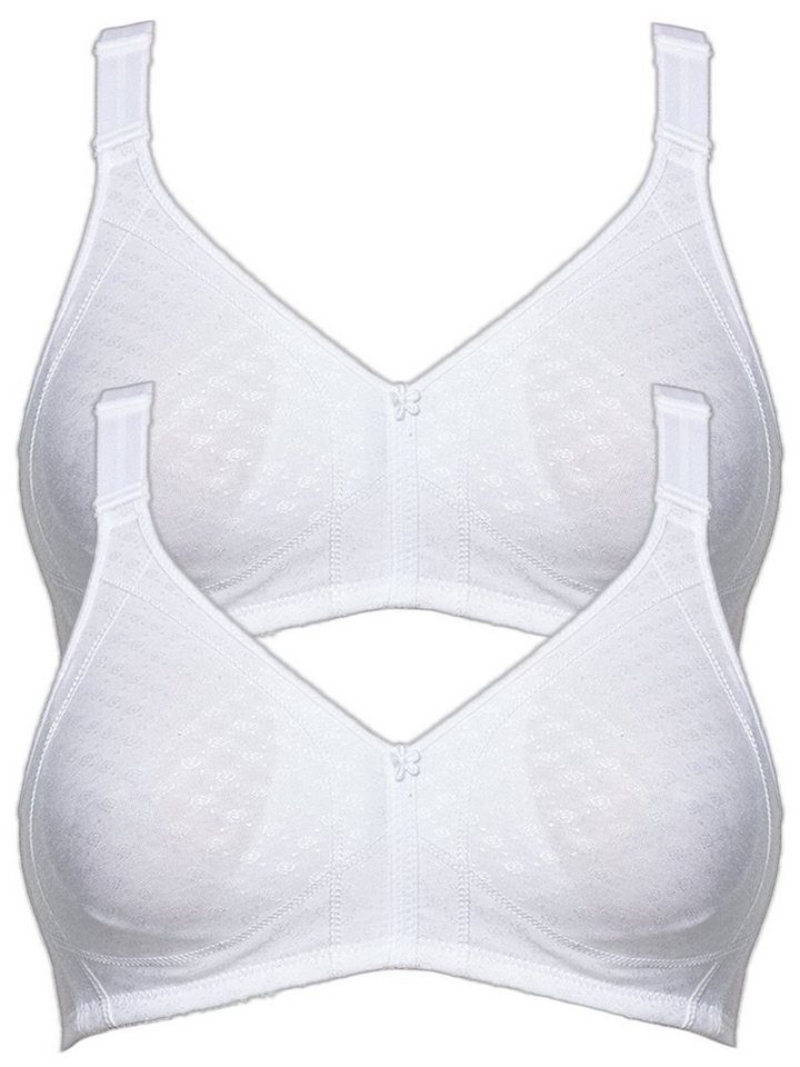 Susa Set: Soft-BH 2er Pack BH ohne Bügel Topsy Plus (Spar-Set, 2-tlg) - von Susa