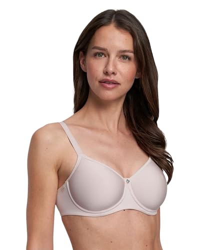 Susa Spacer BH Damen mit Bügel Catania I Damen-BHS aus atmungsaktivem Spacer Material I Angenehmes Hautgefühl I Cups ohne Naht vorgeformt I Sand I 100B von Susa