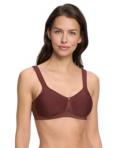 SUSA BH Damen ohne Bügel - Catania 7870-80E Tiramisu - Spacer-BH mit Unterbrustband - Gemoldete Cups mit Stützblenden & verstellbaren Träger - Seamless - Bequemer T Shirt BH von Susa