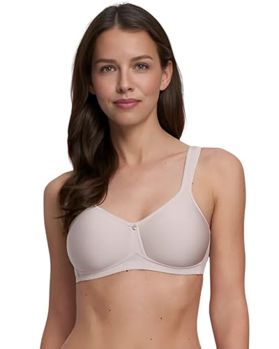 SUSA BH Damen ohne Bügel - Catania 7870-90C Sand - Spacer-BH mit Unterbrustband - Gemoldete Cups mit Stützblenden & verstellbaren Träger - Seamless - Bequemer T Shirt BH von Susa