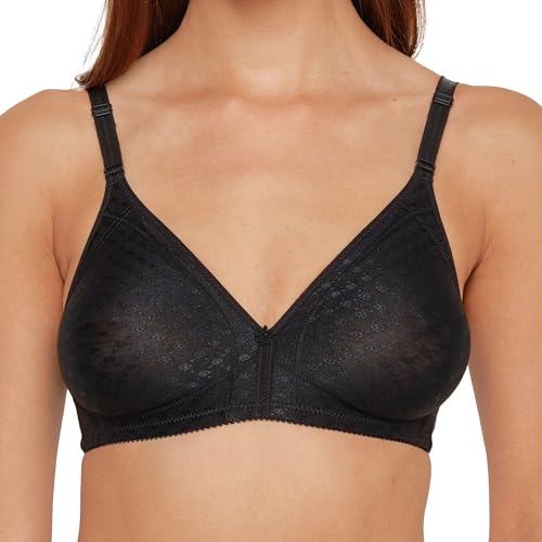 SUSA BH Damen ohne Bügel I Topsy 9481 I Bügelloser BH mit Unterbrustband I Nahtlos vorgeformte Cups & verstellbare Träger I Seamless BH ohne Bügel I Bequemer T Shirt BH von Susa
