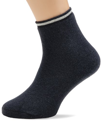 Susa Damen Angora Fußwärmer s8080166 Socken, Blickdicht, Grau (746 anthrazit), 38/40 (M) von Susa
