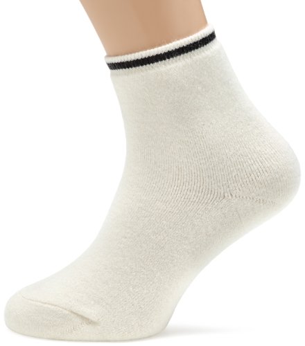 Susa Woll Fußwärmer Angora I Unisex Wollsocken aus Angorawolle & Schurwolle I Verhindert kalte Füße I Herrliche Fußwärme unterwegs & daheim I wollweiß I GR L von Susa