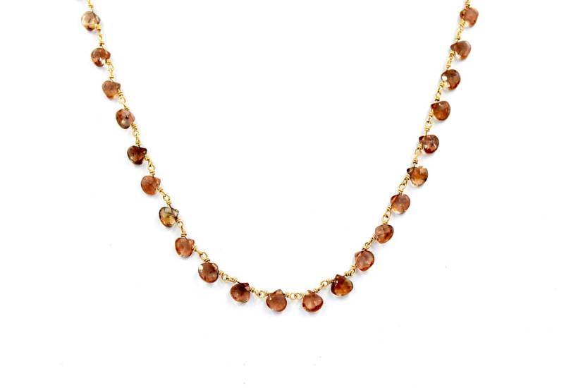 Andalusit Herzen Kette Andalusit Herzen Kette von SusanJillDesigns