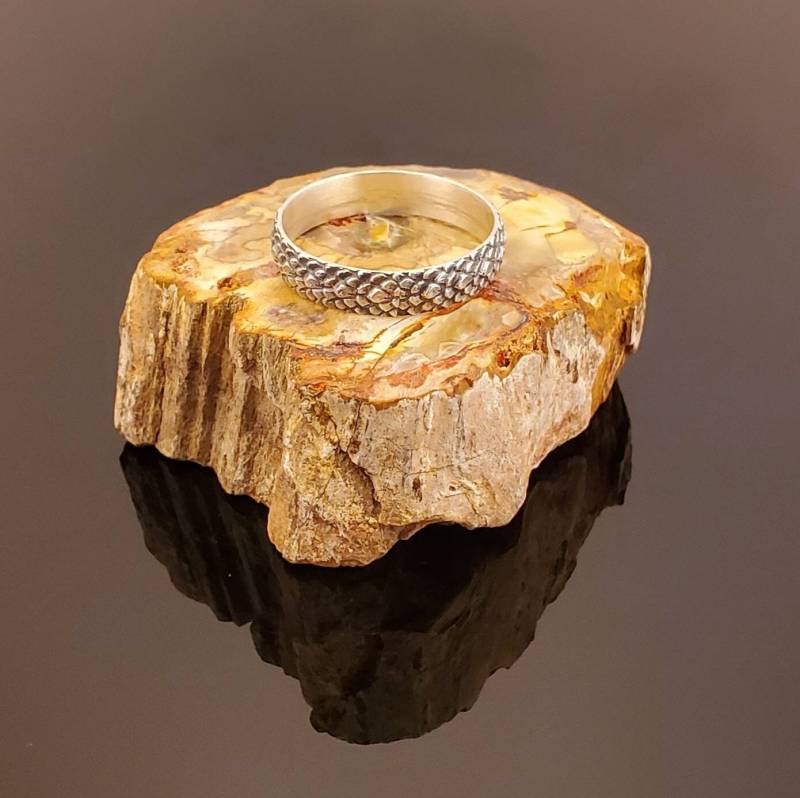 sterling Silber Schlangenhaut Ring sterling Silber Schlangenhaut Ring von SusanResterJewelry