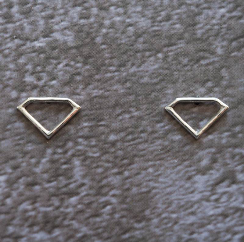 Silber Ohrstecker "Edelstein" Silber Ohrstecker "Edelstein" von SusannahWayJewellery