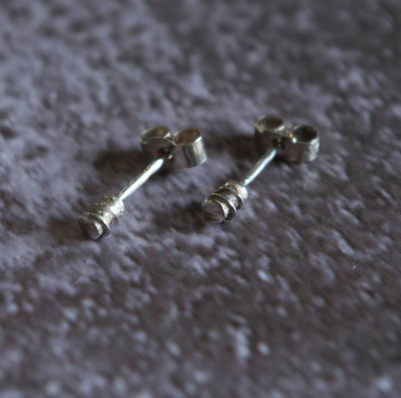 Silber Schraubgewinde Ohrstecker Silber Schraubgewinde Ohrstecker von SusannahWayJewellery