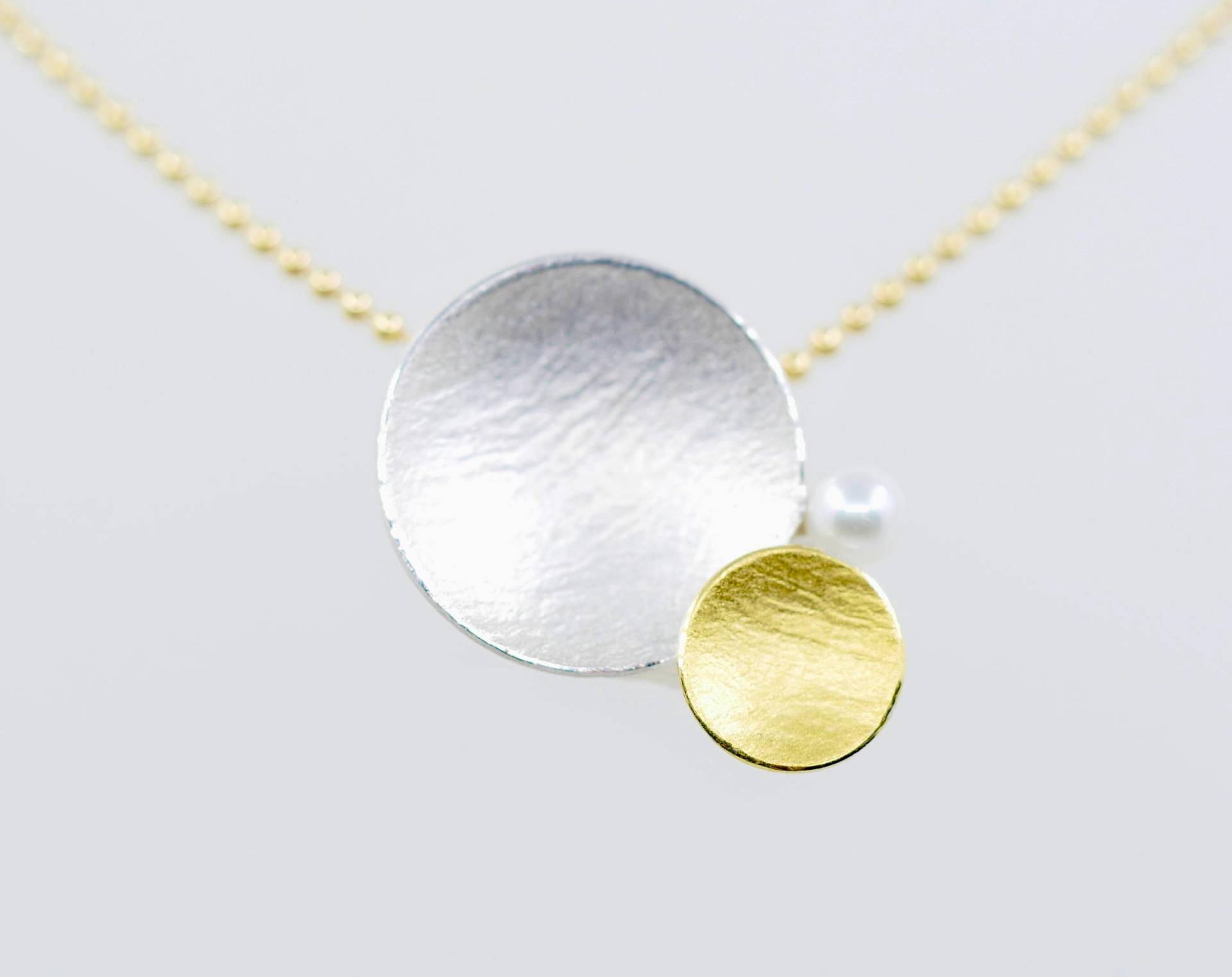 Edles Collier Mit Echter Perle von SusanneKringsSchmuck