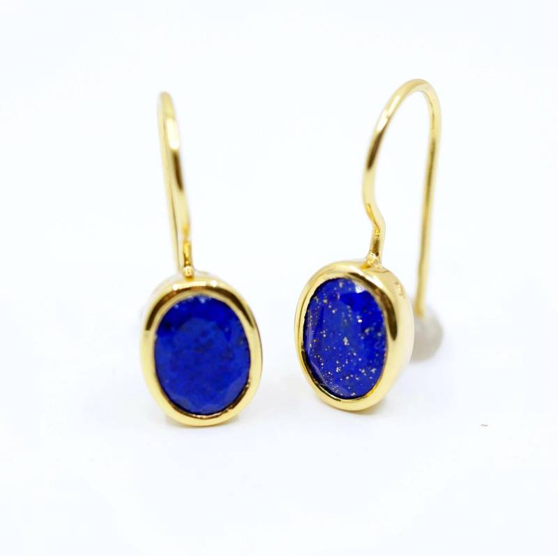 Lapis Lazuli Ohrringe Gold von SusanneKringsSchmuck