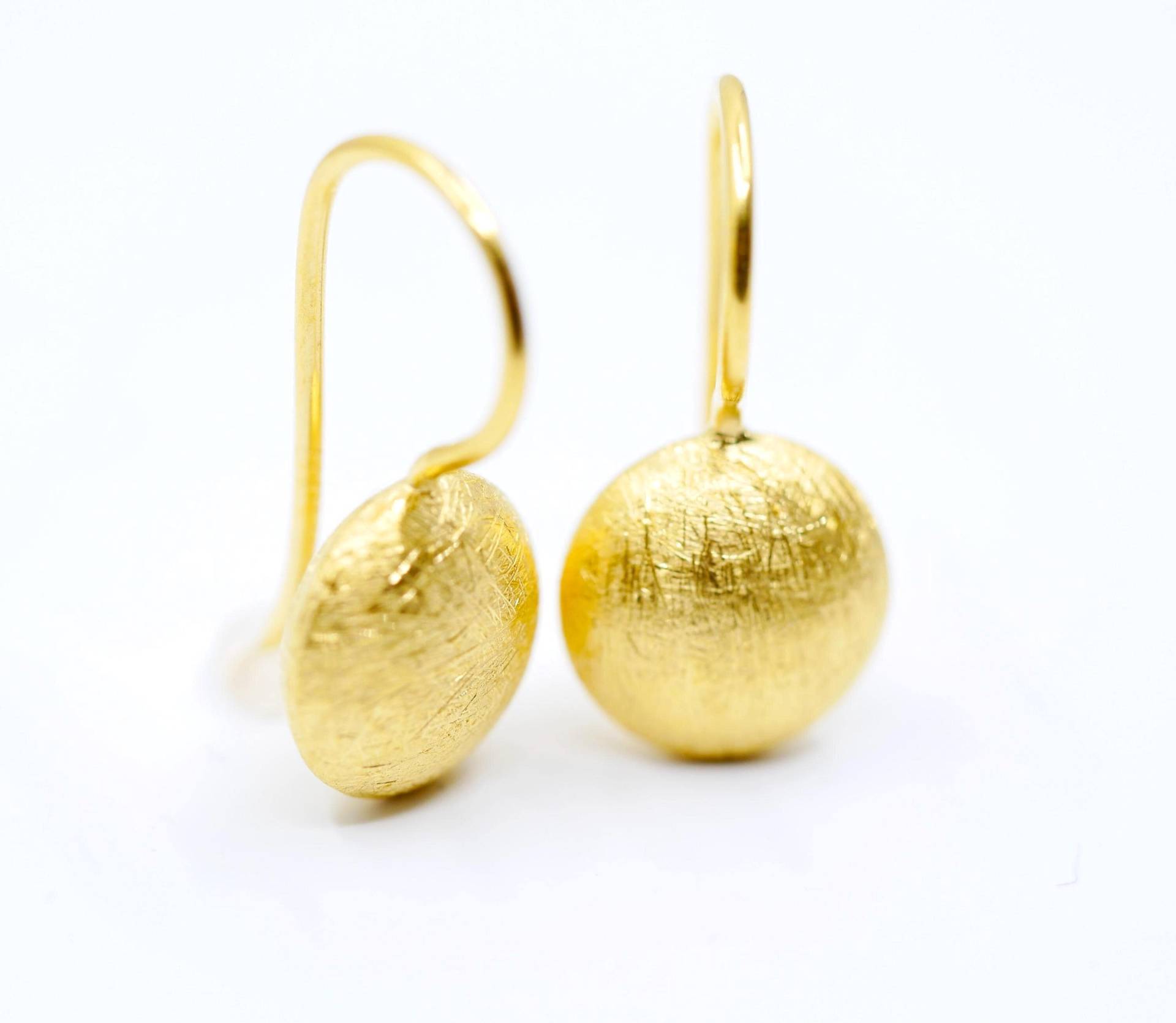 Ohrringe Gold Drop von SusanneKringsSchmuck