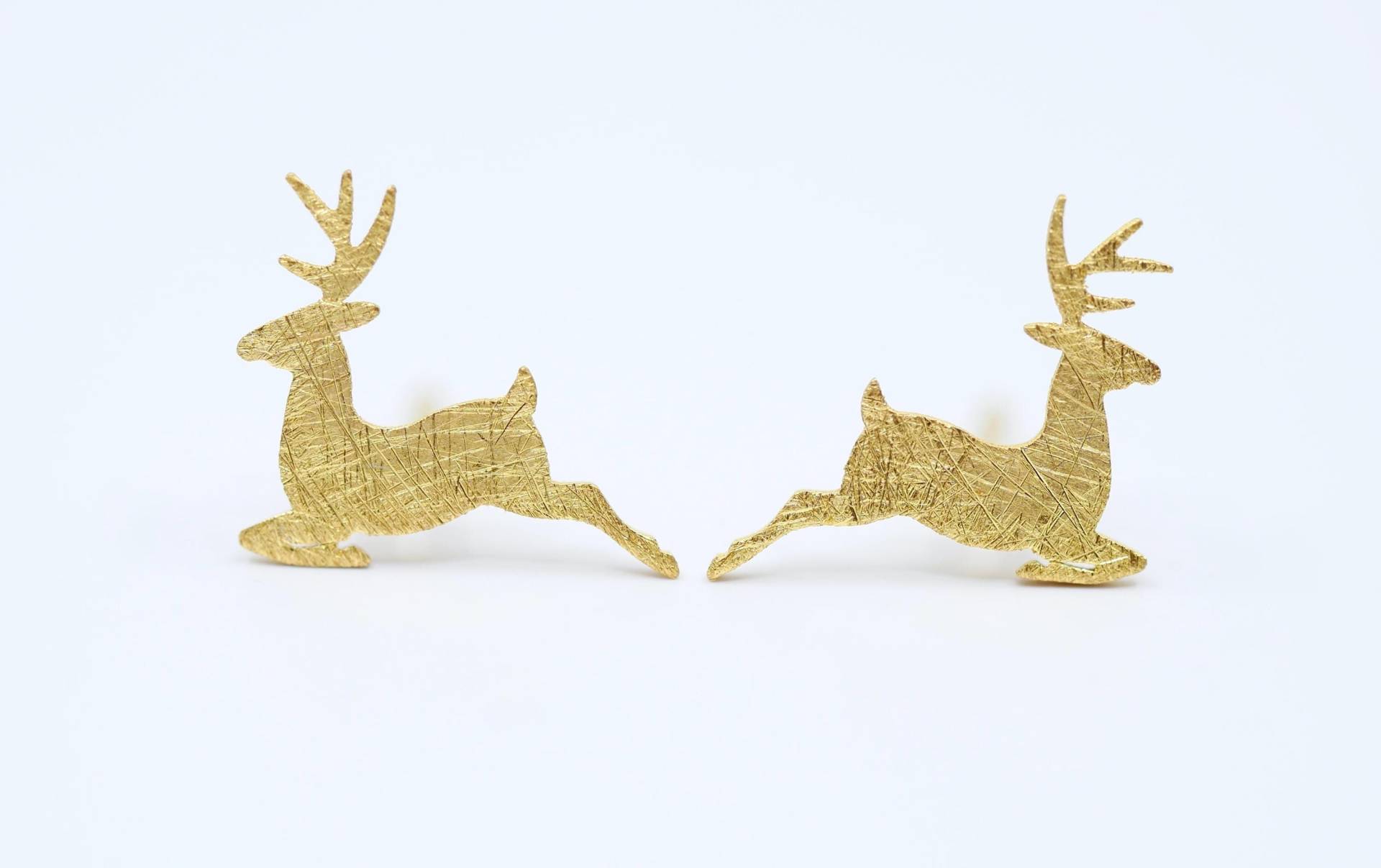 Ohrringe Rentier von SusanneKringsSchmuck
